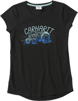 Carhartt Graphic Short Sleeve Tee T-Shirt, Caviar Black, 4