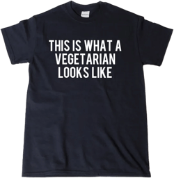 This Is What A Vegetarian Looks Like T-shirt Plant Based Diet Veggie Lover Vegan Tee Shirt