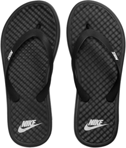 Nike Ondeck Flip-Flop Black/White/Black 10 B (M)