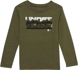 Under Armour Boys' Outdoor Long Sleeve Tee, Stylish Crew Neckline, Cute Full Fit