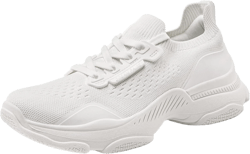 DREAM PAIRS Women's Fashion Sneakers, Lightweight Arch Support Walking Shoes, Slip Resistant Beathable Knitted Workout Sport Work Casual Tennis Platform Chunky Shoes