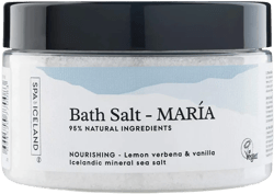 Sara Energizing Epsom Salt - Natural Bath Salts For Soaking With Magnesium, Essential Oils And Sea Salt Minerals For Women - Aromatic Foot Soak For Sore Muscles And Relaxation - 300ml