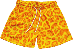Lastesso Men Swim Shorts Fashion Leopard Print Board Shorts Lightweight Drawstring 5" Swimsuits Beach Shorts Beach Swimwear | Amazon.com