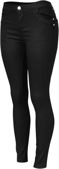 High Waist Leggings for Women Soft Stretchy Shaping Tummy Control Gym Athletic Yoga Pants Scrunch Butt Trouser 5593-hjalc-black-4 Large