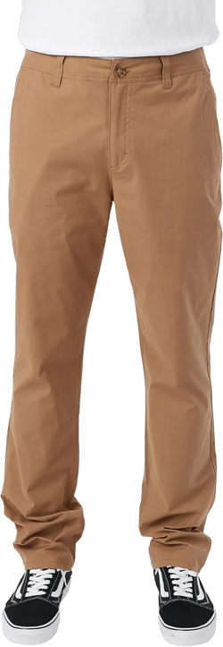O'NEILL Men's Mission Lined Hybrid Pant - Comfortable Straight Leg Chino Pant for Men with Stretch Fabric and Pockets 34 Dark Khaki | Mission Hybrid Chino