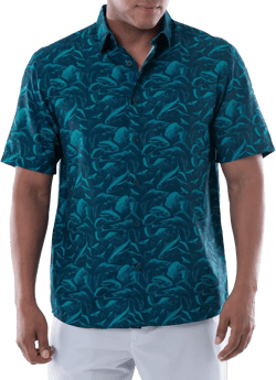 Guy Harvey Men's Short Sleeve Performance Fishing Shirt : Clothing, Shoes & Jewelry