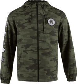 Salt Life Men's Scaled Rogue Lightweight Jacket X-Large Army