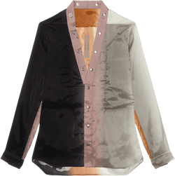 Rick Owens Larry Fog Pocket Shirt (Multi)