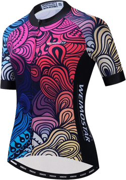 Womens Cycling Jersey Short Sleeve Cycle Racing Shirt Shorts Bicycle Bike Girl Sportwear Clothing Medium Cf2391