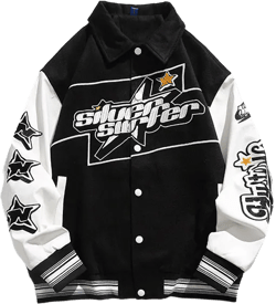 Varsity Jacket Vintage Fall Loose Baseball Uniform