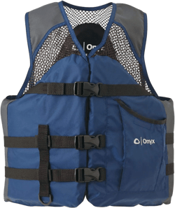 ONYX Mesh Classic Sport Life Jacket, Navy, 3X-Large
