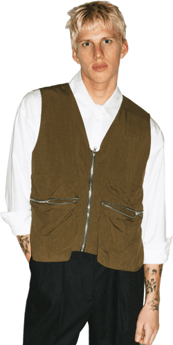 Elysian Utility Cargo Vest  |  Olive