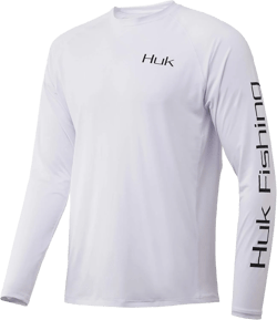 Huk Men's Americana Flag Pursuit | Long Sleeve Performance Fishing Shirt with +30 UPF Sun Protection : Clothing, Shoes & Jewelry