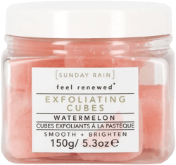 Sunday Rain Exfoliating Shea Sugar Cubes, 8Count, Watermelon