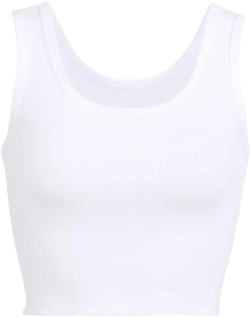 Bra30 Women's Full-Length Tank Top with Scoop Neck Front and Back at Amazon Women’s Clothing store