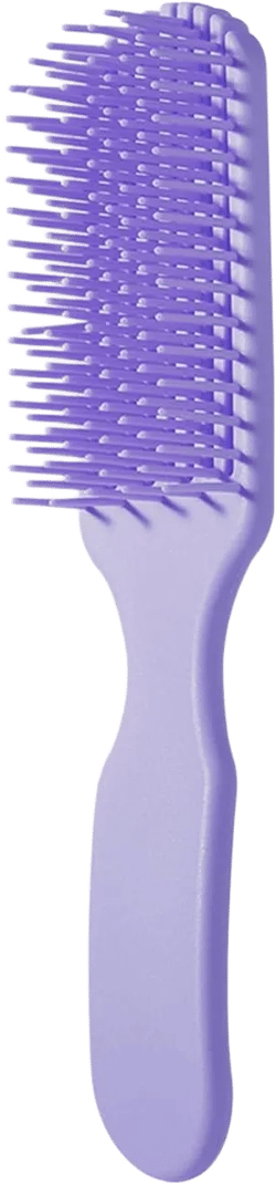 cdar Hair Brush and Comb for Styling, Combing Sectioning Parting Hairstyling Hairbrush Comb for All Hair Types Purple