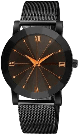 Men's Quartz Sport Stainless Steel Wrist Watch