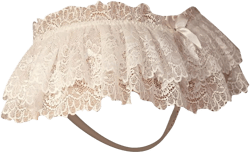 Women Sexy Lace Underwear Ruffled Mini Skirt G-Strings Thongs Cheeky Panties Floral T-Back Briefs See Through Hipsters Hot Skirt Lingerie Naughty Sex Bikinis Underpants Knickers White S #2