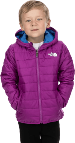 THE NORTH FACE Kids’ Eclipse Reversible Insulated Jacket, Purple Cactus Flower, 6