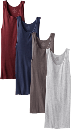 Fruit of the Loom Men's A-shirt Multipack Assorted Medium