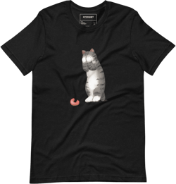 Oh my donut cat funny graphic tees