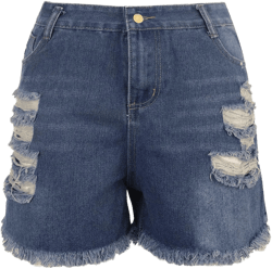 NLZQ Women's Low Rise Mini Denim Shorts High Cut Shorts Beach Clubwear Sexy Jeans American Flag Button Denim Booty Shorts, Medium, C-blue at Amazon Women’s Clothing store