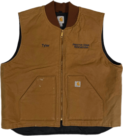 Carhartt Tan Vest Sz 2XL (A2438)
