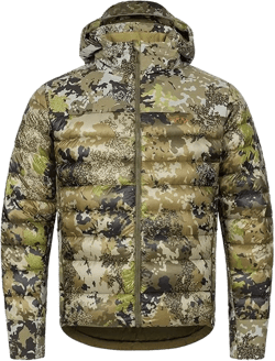 Men's Hunting Breathable Lightweight Waterproof Warm Hooded Observer Jacket Medium Huntec Camouflage