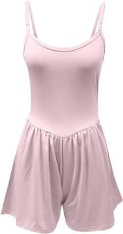 HGps8w Women's Athletic Workout Cami Rompers Summer Running Onesie Exercise Jumpsuits One Piece Outfits Gym Yoga Clothes X-Large 01 Rose Gold