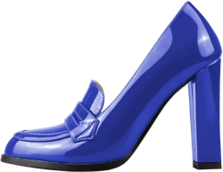 Amazon.com | FOWT Women Closed Almond Toe Pumps Chunky Block High Heels Loafers Slip On Casual Party Dress Office Shoes Size 4-16 US | Pumps