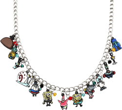 DianViVi Anime Cartoon Charm Necklace Gifts for Woman Men
