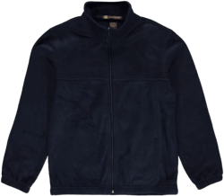 Unisex Youth Fleece Jacket Medium Navy