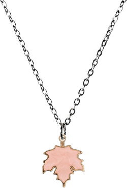 Todenb Maple Leaf Choker Necklace for Thanksgiving Jewelry Autumn Maple Dangle Pendant 925 Sterling Silver Maple Leaves Charm Necklace Simple Flower Necklaces for Women (Maple leaf): Clothing, Shoes & Jewelry