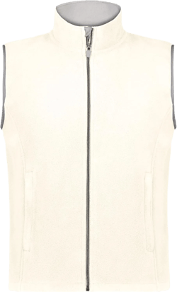 Augusta Sportswear Men's Chill Fleece Vest 2.0 Medium Oyster