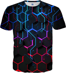 LAIDIPAS Shirts for Men Women Graphic Tees Unisex 3D Printed Short Sleeve Novelty Tops T-Shirts Small Csl-3d