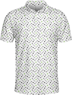 Funny Retro Polo Shirts for Men Color Colorful Golf Polos Mens Polo Shirts Short Sleeve Button Up Shirt Men Medium White Golf