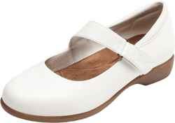 DREAM PAIRS Womens Ballet Mary Jane Flats, Comfortable Business Office Dress Shoes for Women Dressy and Work with Ankle Strap