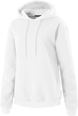 GIVON Womens Lightweight Thin Quarter Zip Up Pullover Hoodie Sweatshirt with Plus Size Dcf330-white XX-Large