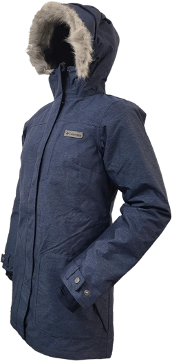 Columbia Beverly Mountain Women's 3 in 1 Interchange Omni Heat Waterproof Jacket (Blue, S)