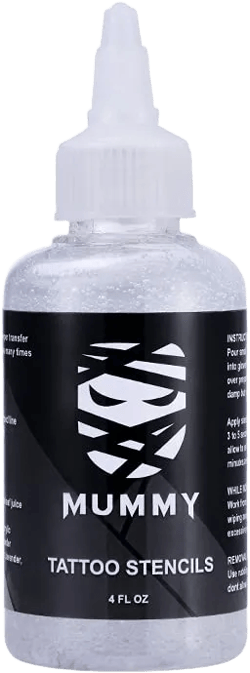 Mummy Tattoo Stencil Transfer Formula Professional Tattoo Transfer Cream for Tattoo Supplies 4oz