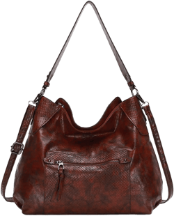 ZiMing Women Shoulder Bags Marble Textured Leather Tote Bag Vintage Handbags Purse Hobo Handbag Satchel Crossbody Bag Totes