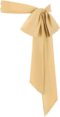 Women's Long Chiffon Sash Waist Belt For Bridal Wedding Bridesmaid Prom Formal Special Occasion Dresses Belt 3'' Wide Gold