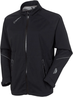 Sunice Performance Apparel - Jay Men’s Waterproof Breathable Ultra Lightweight Hyper 4-Way Stretch Performance Jacket Small Black/Black