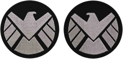 Halloween Costume S.H.I.E.L.D. Embroidered Iron On Patches