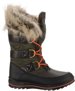 Lugz Women's Tundra Chukka Boot 6 Dark Brown/Olive/Orange/Black