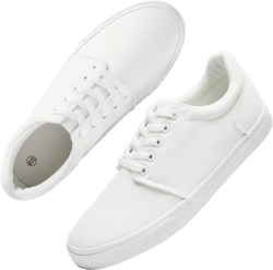 hash bubbie Mens Canvas Shoes Classic Men's Canvas Sneakers Low Top Tennis Shoes Lace up Comfortable Skate Casual Shoes