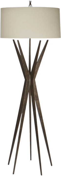 FLOOR LAMP 5 LEGS BRONZE #61175