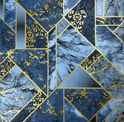 Modern Wallpaper Stick Wallpaper Kitchen Bedroom Stickers Murals Tile Stickers Wallpaper Gold Wallpaper Glitter Bedroom Damask Rose Living Room Wallpaper Extra Thick 3D (Color : B)