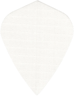 Nylon Dart Flights - 150 Micron Kite White