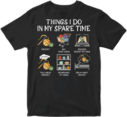 Crochet Spare Time T-Shirt BWA061